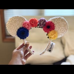 Floral Minnie Mouse Ears